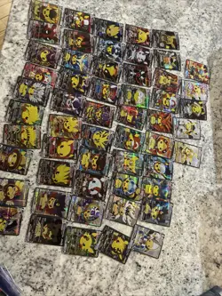 Pikachu VCOS COMPLETE SET - 55x Pokemon Cards Cosplay Holo Full Art Alt Art Card - Image 5