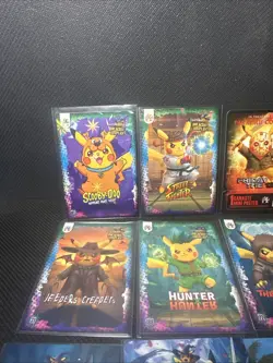 Lot Of 22 Pokemon Pikachu Cosplay Trading Cards Custom Cards (movies, Horror) - Image 2