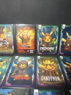 Lot Of 22 Pokemon Pikachu Cosplay Trading Cards Custom Cards (movies, Horror) - Image 3