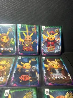 Lot Of 22 Pokemon Pikachu Cosplay Trading Cards Custom Cards (movies, Horror) - Image 4