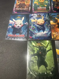 Lot Of 22 Pokemon Pikachu Cosplay Trading Cards Custom Cards (movies, Horror) - Image 5