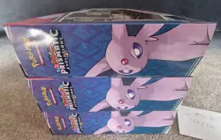 Pokemon TCG Prismatic Evolutions Premium Figure Collection Box (3) Brand New - Image 3
