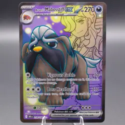 Arven's Mabosstiff ex - 218/182 Ultra Rare SV10: Destined Rivals Pokemon TCG NM - Image 1