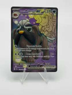 Arven's Mabosstiff ex - 218/182 SV10: Destined Rivals Holo Pokemon TCG NM - Image 1