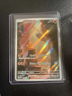 Pokemon TCG SV: Scarlet & Violet 151 #168/165 Charmander NM - Image 2