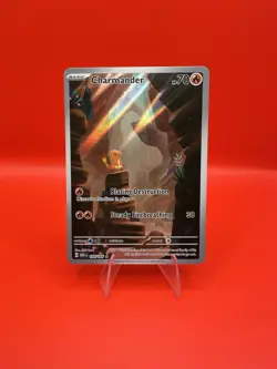 Pokemon TCG - SV: Scarlet & Violet 151 - Charmander 168/165 Illustration Rare NM - Image 1