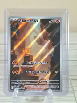 Charmander 168/165 Sv: Scarlet & Violet 151 Holo NM - Pokemon TCG - Image 1