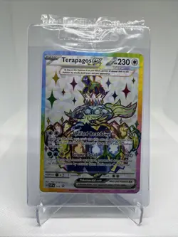 Pokemon TCG Terapagos EX 165 Black Star Promo Card NM Condition Sealed - Image 1
