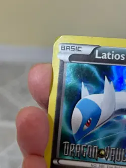 POKEMON LATIOS 10/20 HOLOFOIL STAMPED DRAGON VAULT DM CARD SEE PICS - Image 4