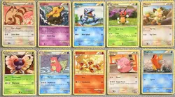 Pokemon HGSS Base Set Regular Vintage Card Lot x10 NM 💎 - Image 1