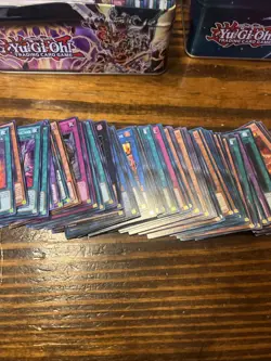 Two Vintage Yu-Gi-Oh Tins FULL of Cards Vintage Rare SR, Many 1st Ed Cards - Image 5