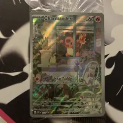 SEALED! Charmander SVP 044 Obsidian Flames Pokemon Center ETB Stamped Promo Card - Image 1