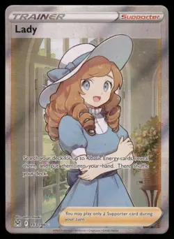 Pokemon Cards Lady 193/196 Lost Origin Rare Ultra NM *2 - Image 1
