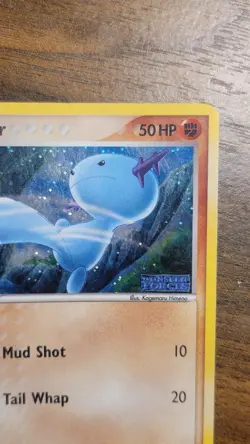 Pokemon TCG Wooper 79/115 Holo Unseen Forces Stamped Card Stamp - Image 3