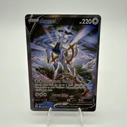 Arceus V - 166/172 - Pokemon Brilliant Stars Sword Shield Alternate Art Card NM - Image 1