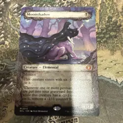 Moonshadow Creature Elemental Borderless 1x Lorwyn Eclipsed MTG x1 M/NM Mythic - Image 1