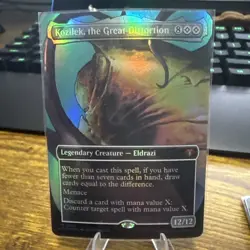 Kozilek the Great Distortion Borderless CMM #668 Mythic Creature MTG Commander - Image 1