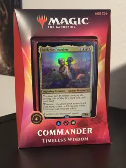 Magic: The Gathering Timeless Wisdom Ikoria Commander PreCon Deck - Image 1