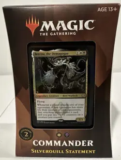 2021 Magic the Gathering Strixhaven Commander Deck Silverquill Statement Sealed 630509959020 - Image 1