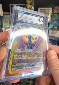 2025 Pokemon PRE EN Prismatic Evolutions Umbreon EX SIR 161/131 CGC 9.5 MINT+ - Image 2