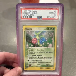 Pokemon EX Dragon Roselia Holo 2003 #9/97 PSA 10 Gem Mint - Image 1