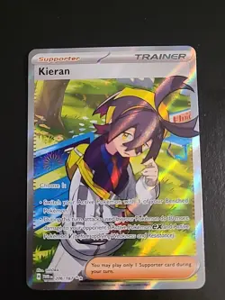 Kieran - 206/167 - Pokemon Twilight Masquerade Full Art Ultra Rare NM - Image 1