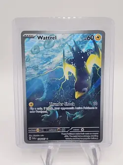 Wattrel 178/167 - Pokemon Twilight Masquerade Illustration Rare IR Full Art NM - Image 2