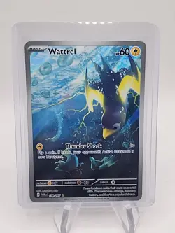 Wattrel 178/167 - Pokemon Twilight Masquerade Illustration Rare IR Full Art NM - Image 3
