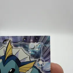 Pokemon 2000 TCG #134 Vaporeon Topps Animation Edition Series 3 Blue Logo NMT - Image 3
