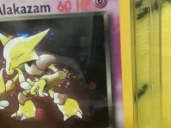 Pokemon Team Rocket Set 2000 Holo Dark Alakazam 1/82 Ace Graded 9 Mint Swirl - Image 3
