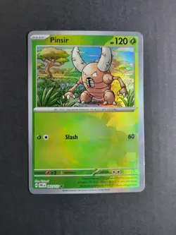 Pinsir 3/131 Pokemon TCG S&V Prismatic Evolutions Pokeball Common Holo NM - Image 2