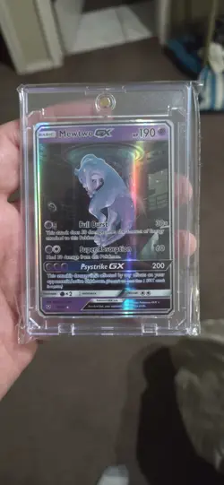 Pokemon Mewtwo GX 78/73 Very Good Condition. Ships Free Mag Wrapped In Plastic. - Image 1