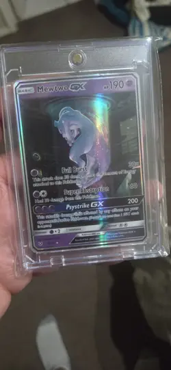 Pokemon Mewtwo GX 78/73 Very Good Condition. Ships Free Mag Wrapped In Plastic. - Image 2