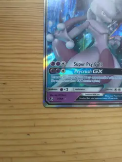 Mewtwo GX 31/68 Hidden Fates Mewtwo Stamp Pokemon MP - Image 3