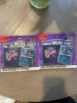 2x Pokemon TCG Ascended Heroes Tech Sticker Collection New Sealed FAST SHIPPING - Image 1