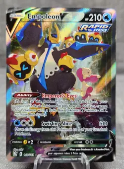 Pokemon TCG Empoleon V Alternate Full Art 146/163 Battle Styles Holo NM ! - Image 1