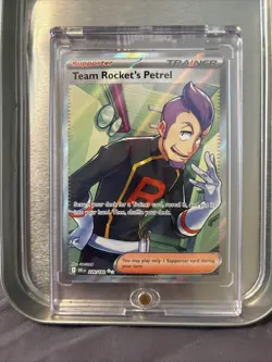Pokemon TCG Team Rocket's Petrel 226/182 Destined Rivals Full Art Ultra Rare NM - Image 1