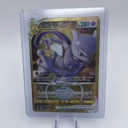 Mewtwo VSTAR 086/078 Pokemon Go Gold Secret Rare - Image 1