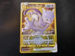 Mewtwo VSTAR 086/078 Gold Secret Rare Pokemon GO Card NM-M - Image 1