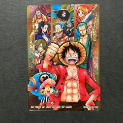 S4130 Straw Hat Crew OR Gold Holo AR Carddass Japanese One Piece Film Z Nami D23 - Image 1