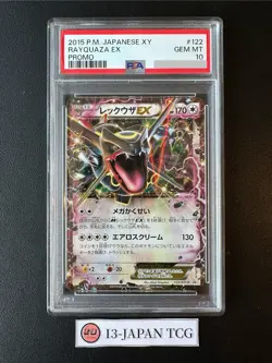 PSA 10 Rayquaza EX 122/XY-P Promo Japanese Pokemon Card 2015 Gem Mint F/S - Image 1