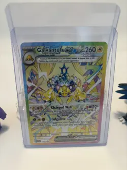Pokemon TCG Galvantula EX Stellar Crown Card 168/142 Special Illustration Rare - Image 2