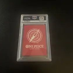 One Piece Smoker Alternate Art Leader Op10-001 Psa 9 - Image 4