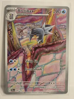 Arctibax 209/193 Paldea Evolved 2023 Illustration Rare Pokemon Card - Image 1