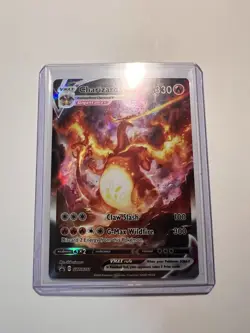 Pokemon TCG Charizard VMAX SWSH261 Sword & Shield Promo Holo Card NM Condition - Image 1