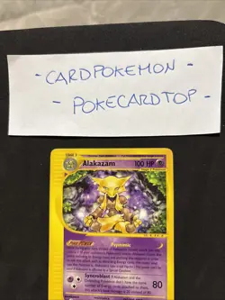 Pokemon Card Alakazam 33/165 -Set Expedition-eng-No Holo-nm! - Image 2