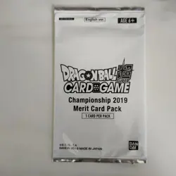 Dragon Ball card game, Championship 2019, merit card pack (English Version) - Image 3