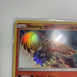 Pokemon TCG Shining Ho-Oh SM70 Holo Card Sealed Promo - Image 5