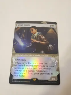 Layla Hassan (Showcase) Universes Beyond: Assassin's Creed Foil - Image 1