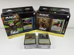 Fallout Commander Decks - Magic: The Gathering Commander Deck - Set of 4 - read - Image 1